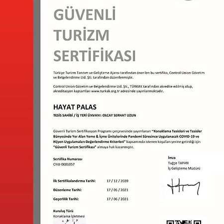 Hayat Palas Erzincan Exterior foto